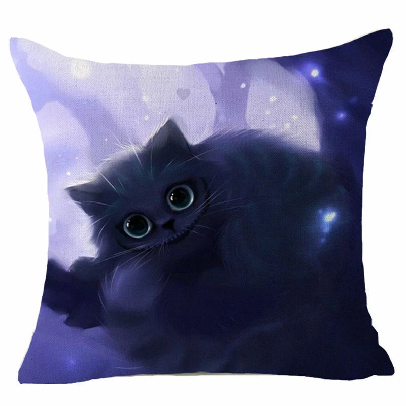 18'' 3D Animal Throw Chair Seat Pillow Case Cover Sofa Waist Cushion Cover