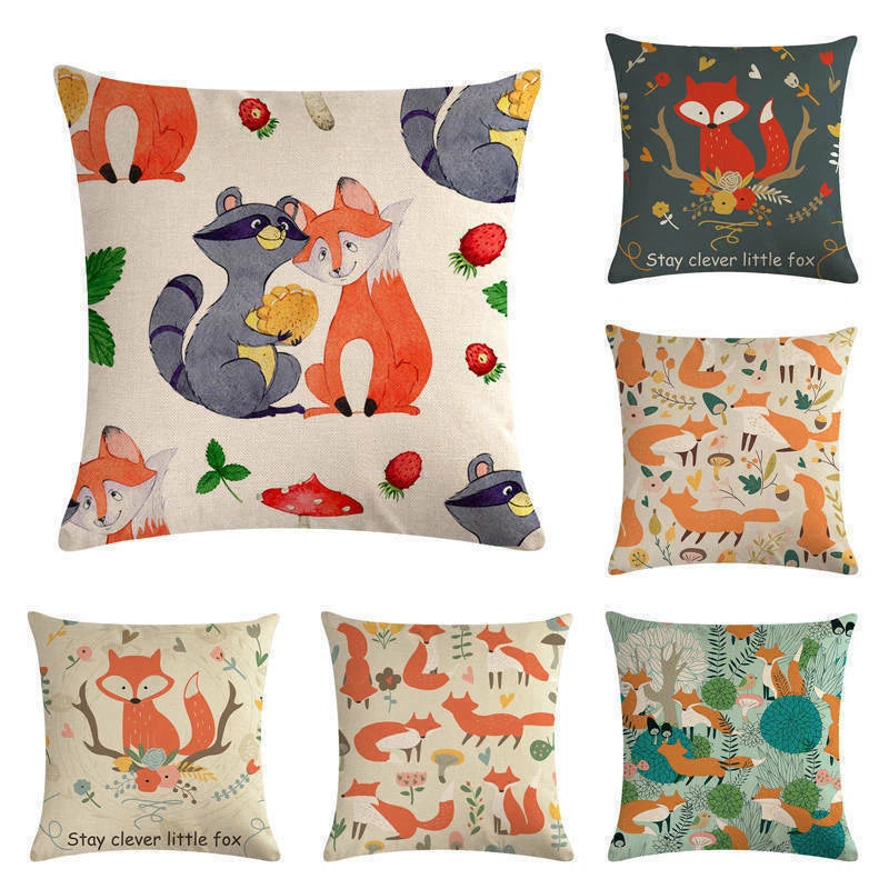 Cushion Pillow Throw Square Waist Home Case Sofa Cover Decorative