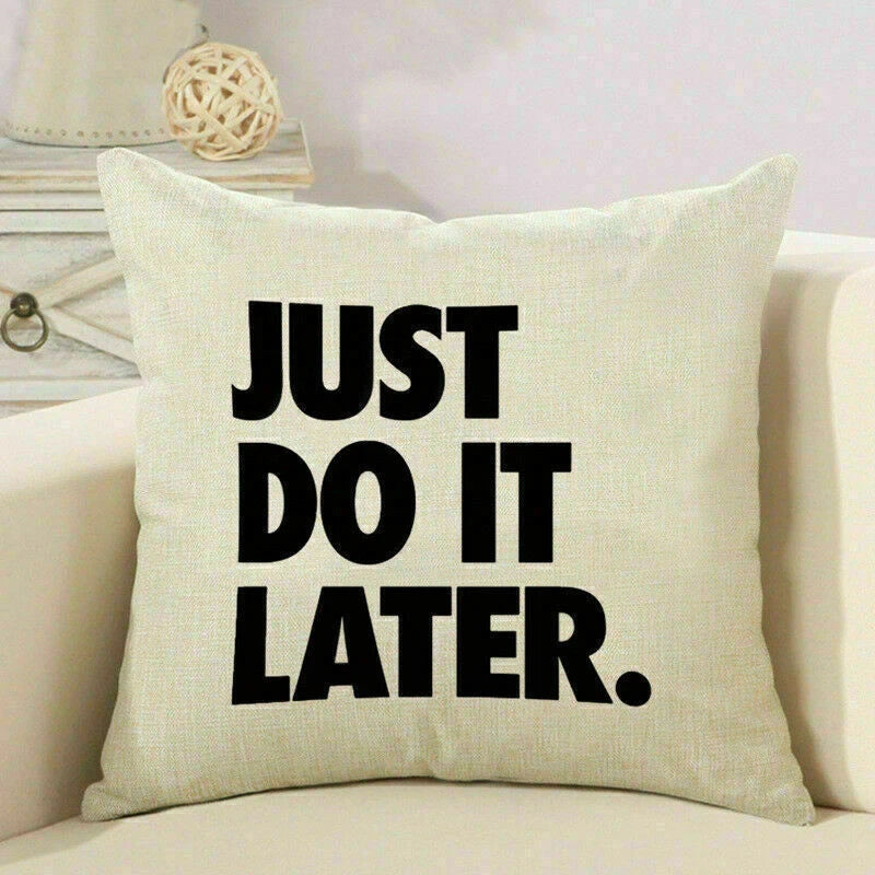 Cushion Pillow Throw Square Waist Home Case Sofa Cover Decorative