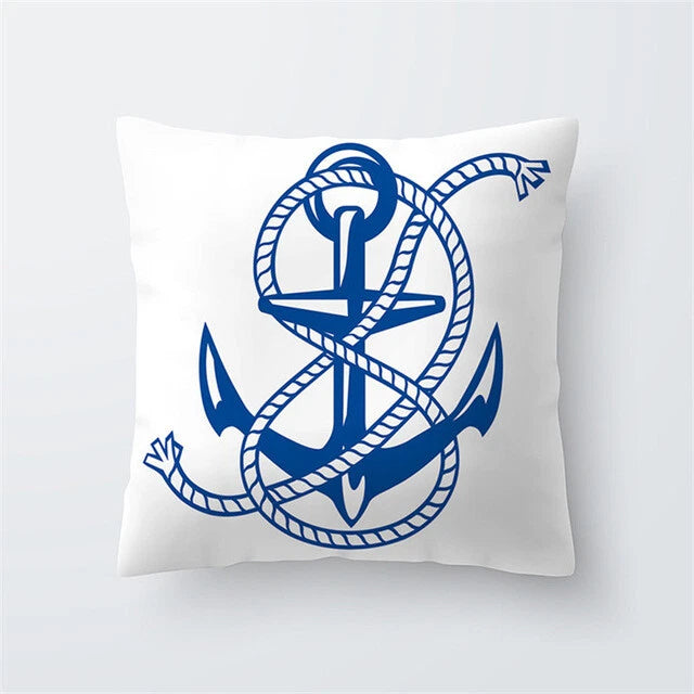 Sea Creatures Pillowcase Sofa Cushion Case Bed Pillow Home Dec Car Cushion Cover