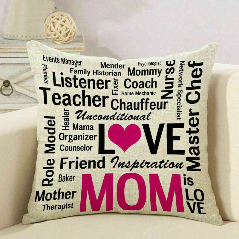 Cushion Pillow Throw Square Waist Home Case Sofa Cover Decorative