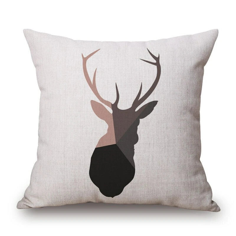 Cotton Linen Throw Pillow Cushion Cover Car Home Bed Sofa Decorative Pillowcase