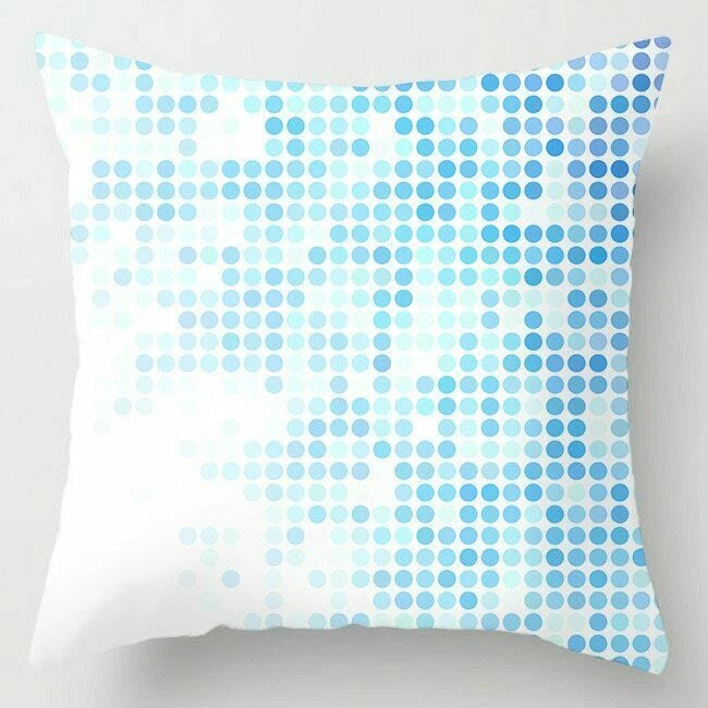 45*45cm Geometric Marble Pillowcover Sofa Decor Pillowcase Bedroom Cushion Cover