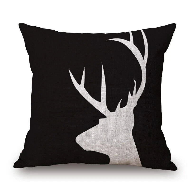 Cotton Linen Throw Pillow Cushion Cover Car Home Bed Sofa Decorative Pillowcase