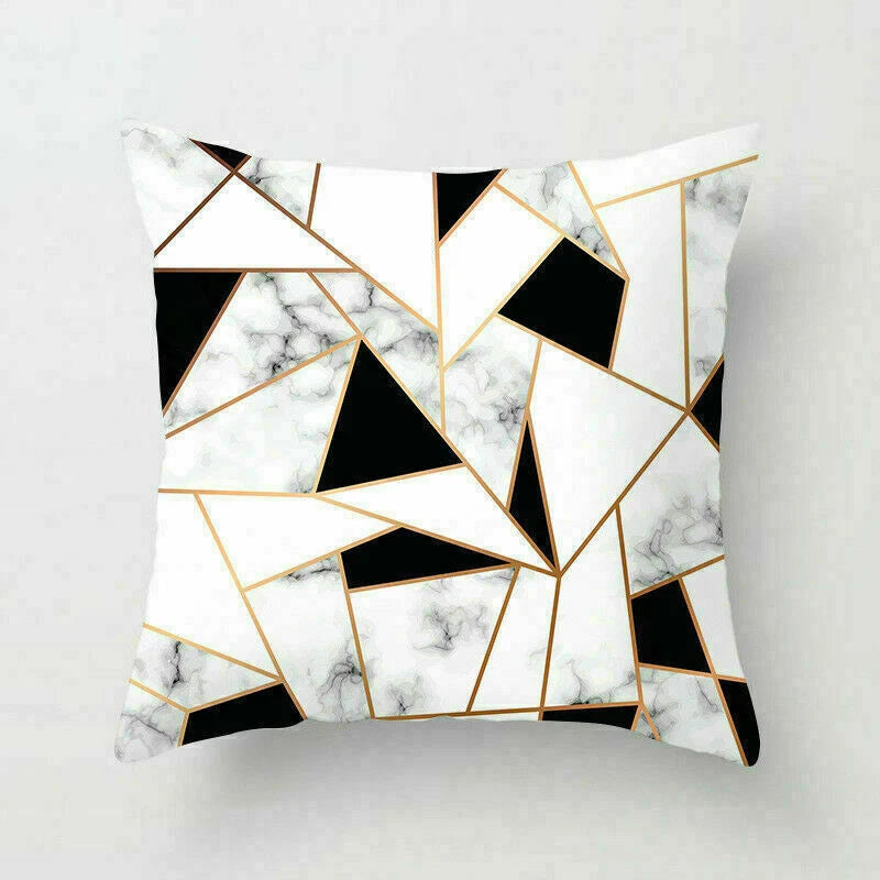 18inch Geometric Polyester Throw Pillow Cases Sofa Home Cover Cushion Decoration