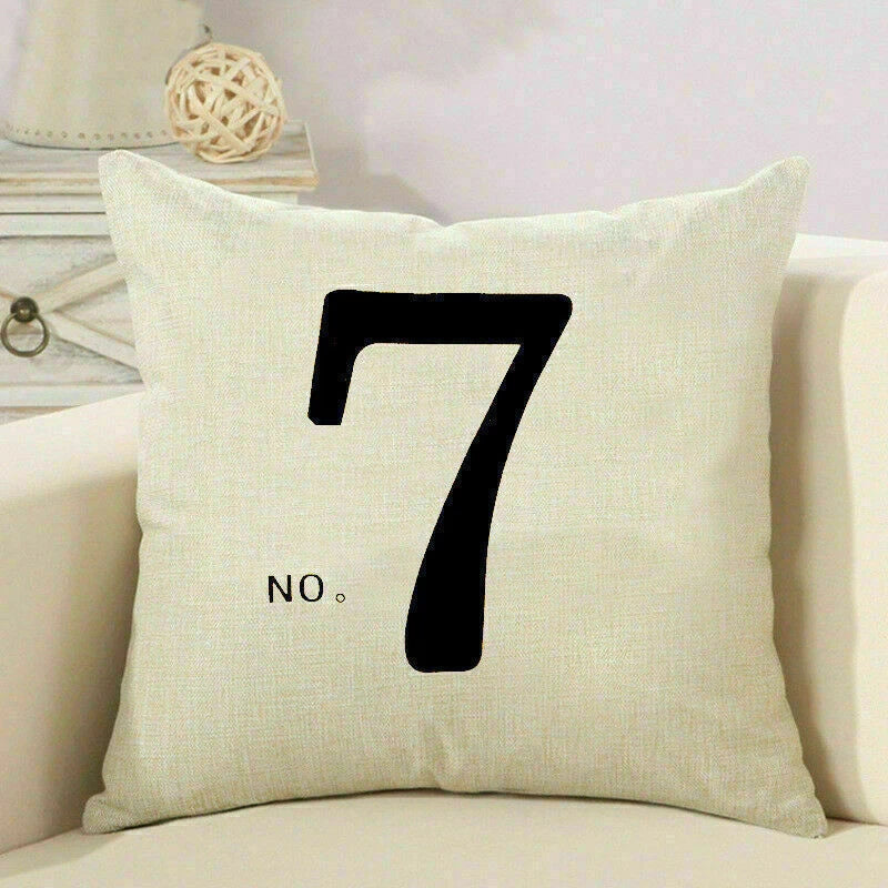 Cushion Pillow Throw Square Waist Home Case Sofa Cover Decorative