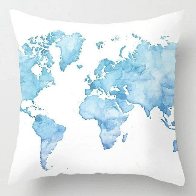 45*45cm Geometric Marble Pillowcover Sofa Decor Pillowcase Bedroom Cushion Cover