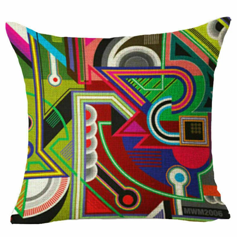 Cover Cushion Sofa Chair Case Seat 18"*18"Square Waist Cover Throw pillow pillow