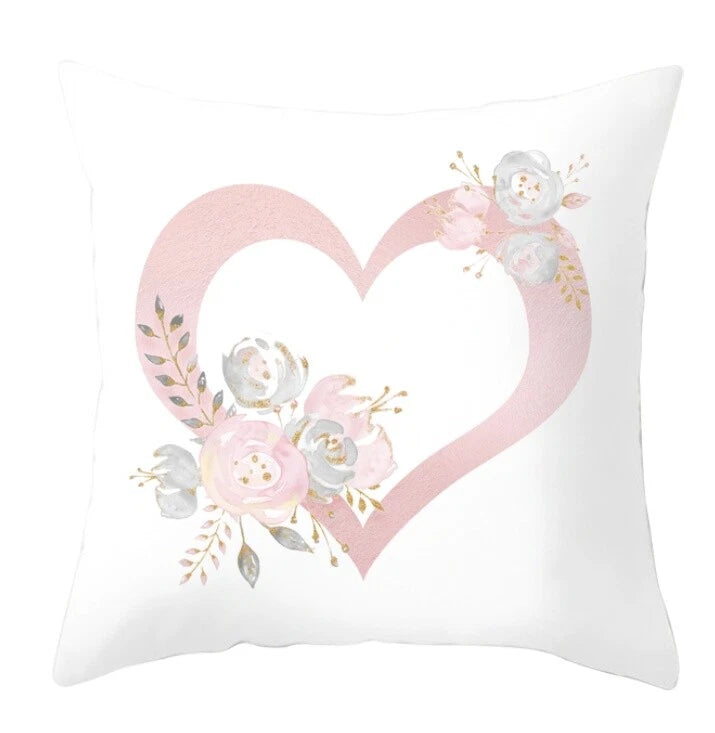 New UK LETTER POLYESTER CUSHION COVER PILLOW CASE WAIST THROW HOME SOFA DECOR