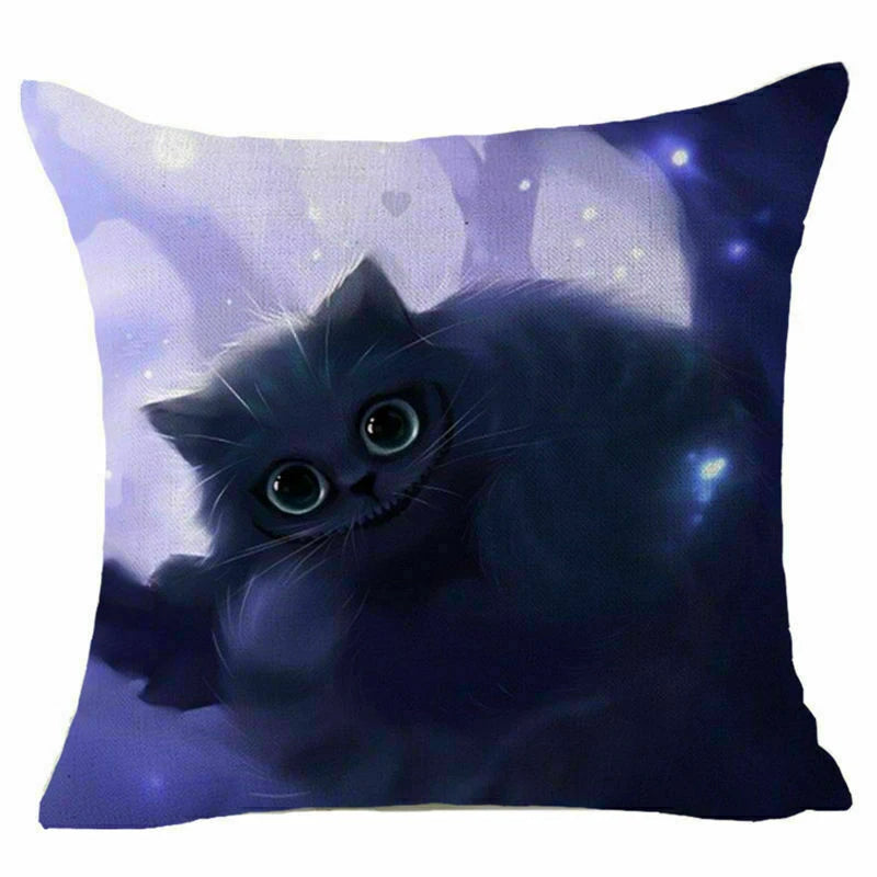 Cover Cushion Sofa Chair Case Seat 18"*18"Square Waist Cover Throw pillow pillow