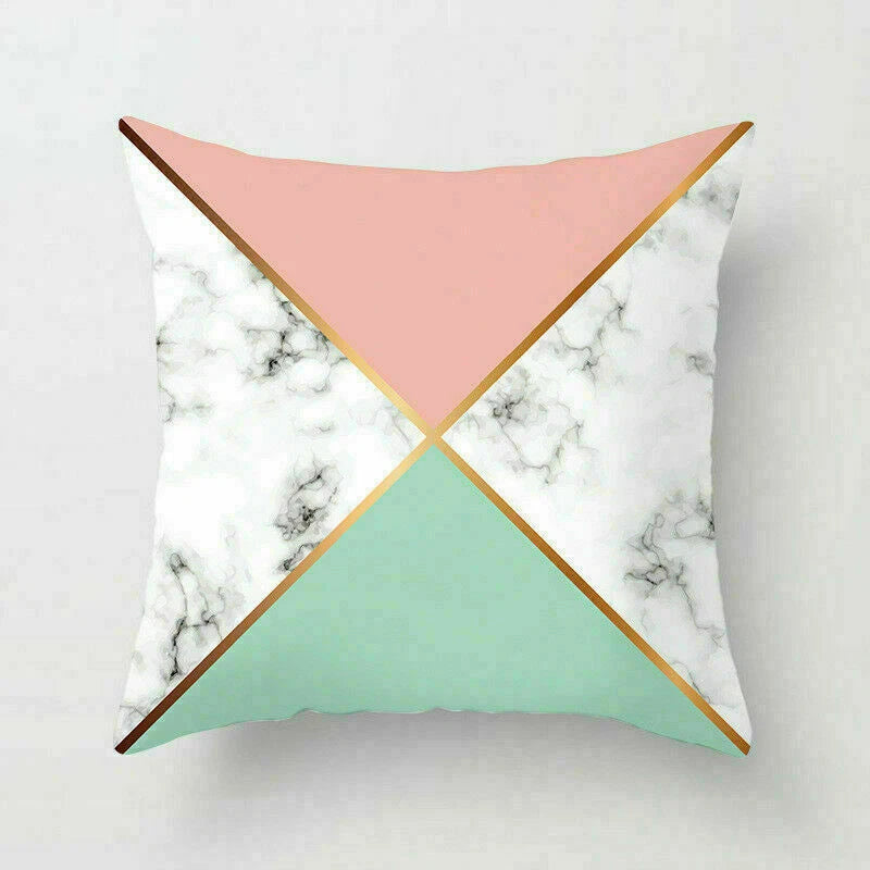 18inch Geometric Polyester Throw Pillow Cases Sofa Home Cover Cushion Decoration