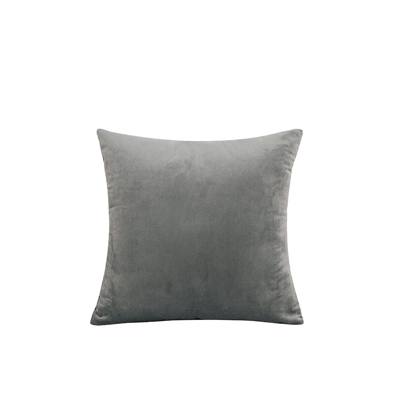 40*40cm Pillowcase Velvet Pillow Cover Soft Square Cushion Case Sofa Sleeper Hot