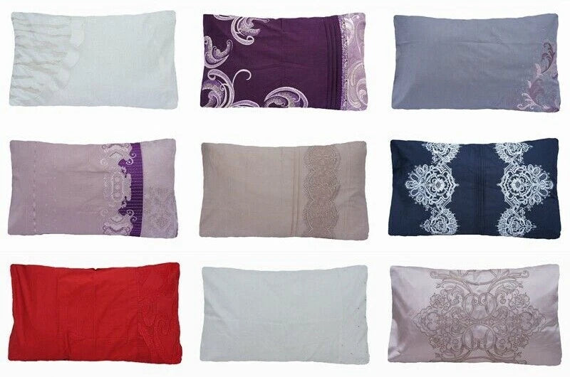 Cotton Pillow Case Premium Home Decor Soft Bed Sofa Vintage Cushion Cover 20x28"