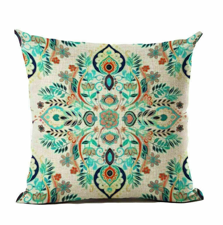 Cover 18" Case / Vintage Cushion pillow Boho Sofa Pattern