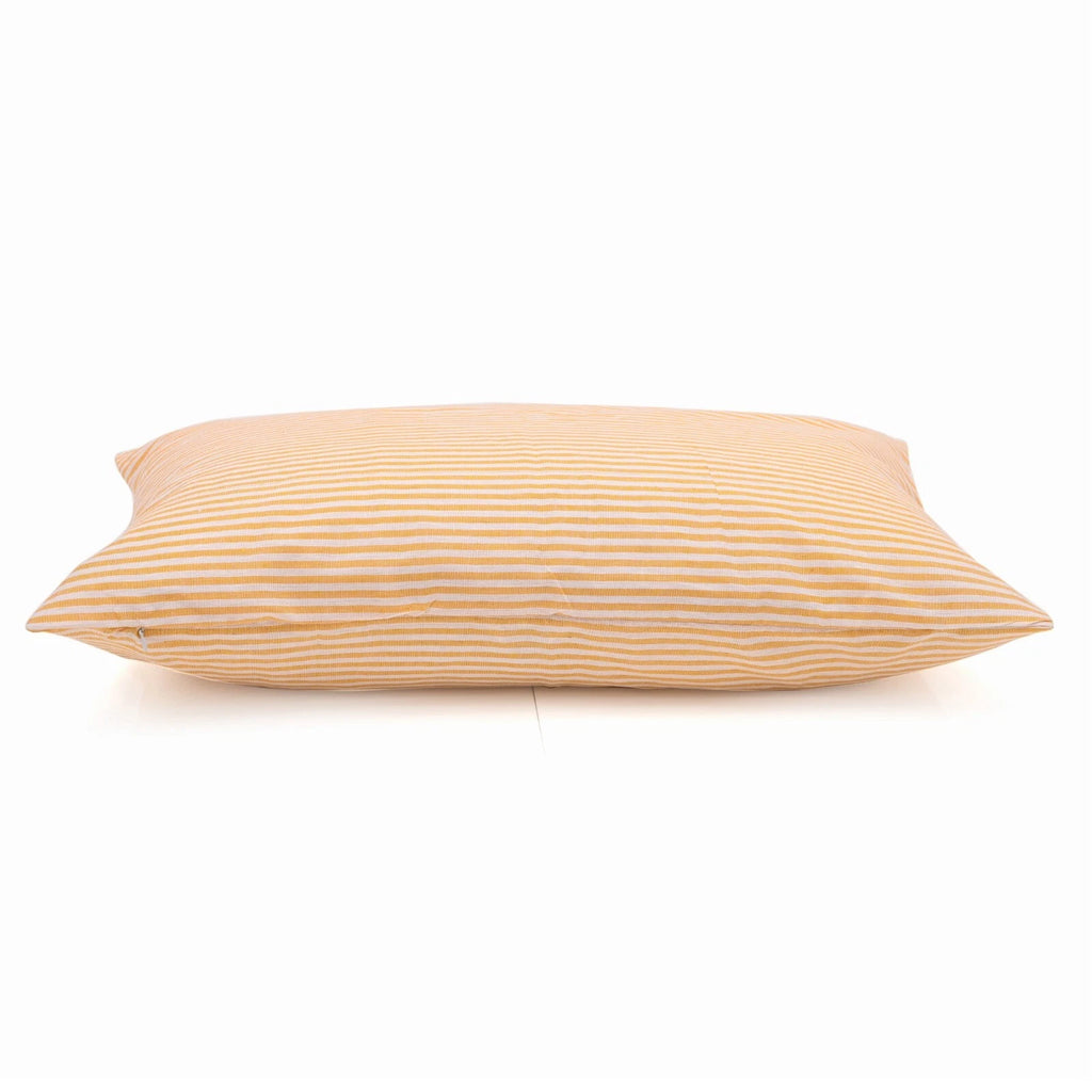 Cotton Pillow Case Cover Home Sofa Bad Decor Striped Throw Cushion Cover-18x28