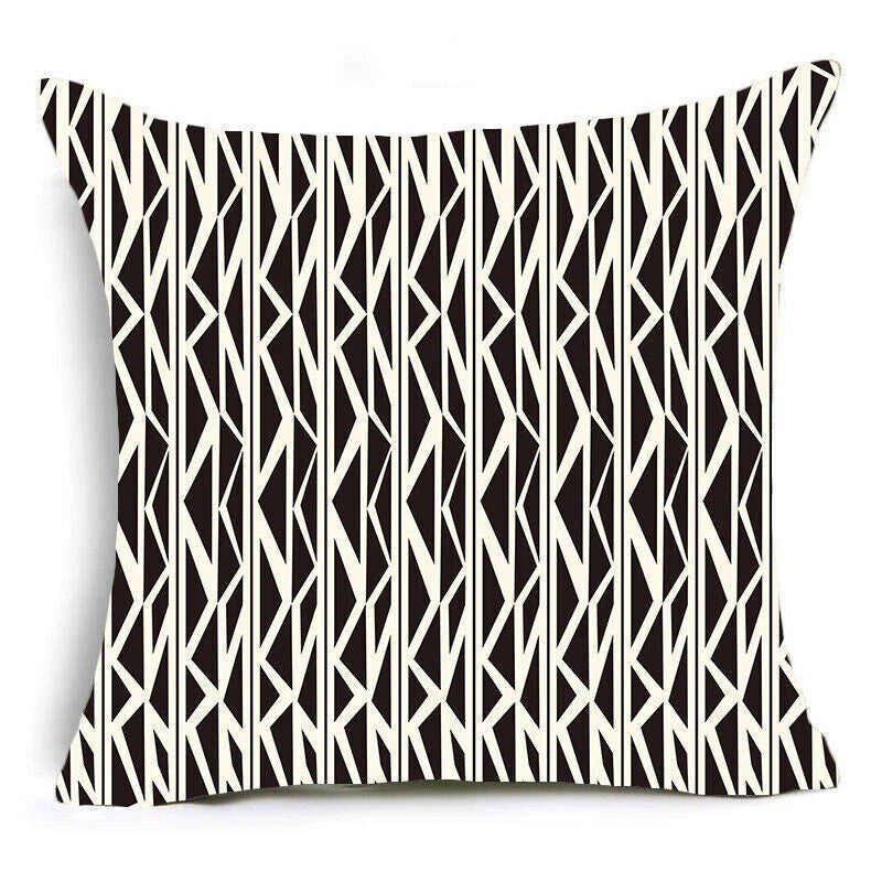 Zebra Pillow Square Fashion Cases Print Leopard Covers Animal Sofa Cushion Bed