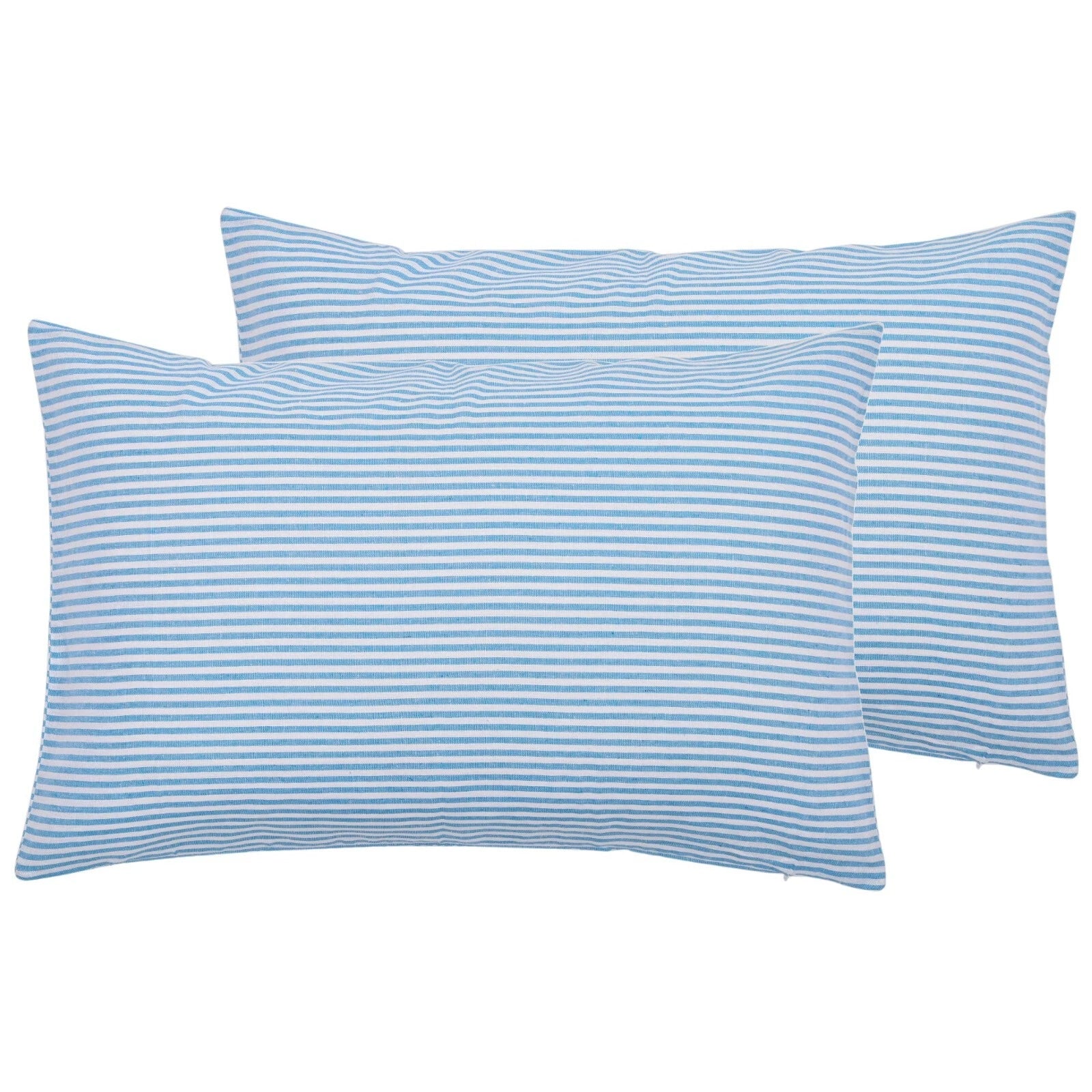 Cotton Throw Pillow Cover Striped Cushion Case Covers Home Sofa Decor 18 x 28"