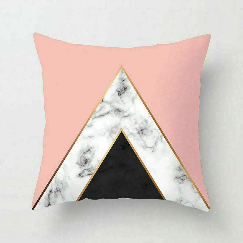 18inch Geometric Polyester Throw Pillow Cases Sofa Home Cover Cushion Decoration