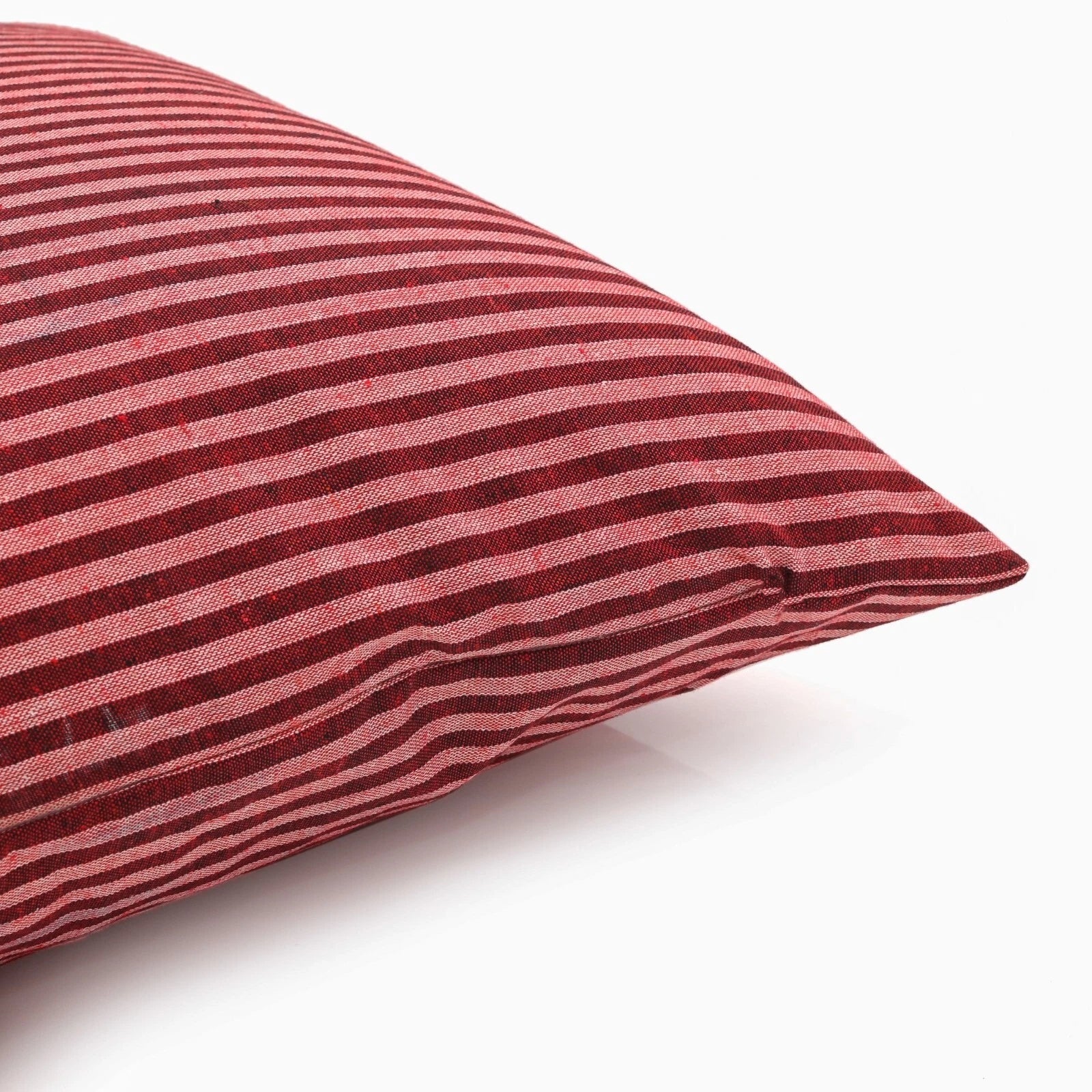 Cotton Pillow Case Cover Home Sofa Bad Decor Striped Throw Cushion Cover-18x28