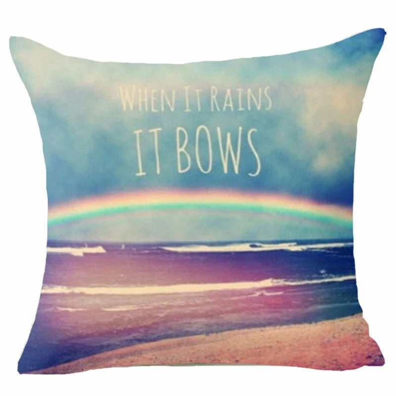 18'' 3D Animal Throw Chair Seat Pillow Case Cover Sofa Waist Cushion Cover