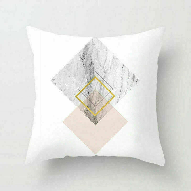 18inch Geometric Polyester Throw Pillow Cases Sofa Home Cover Cushion Decoration
