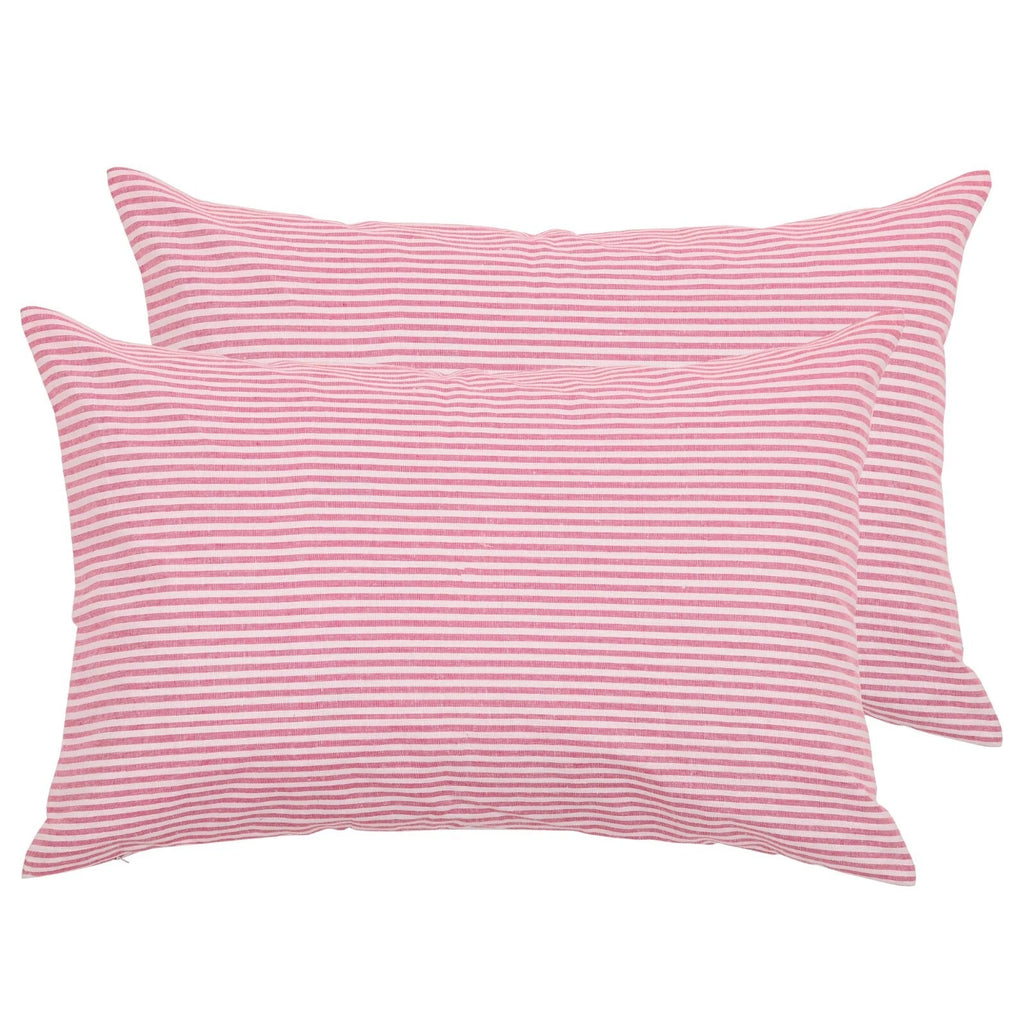 Cotton Throw Pillow Cover Striped Cushion Case Covers Home Sofa Decor 18 x 28"