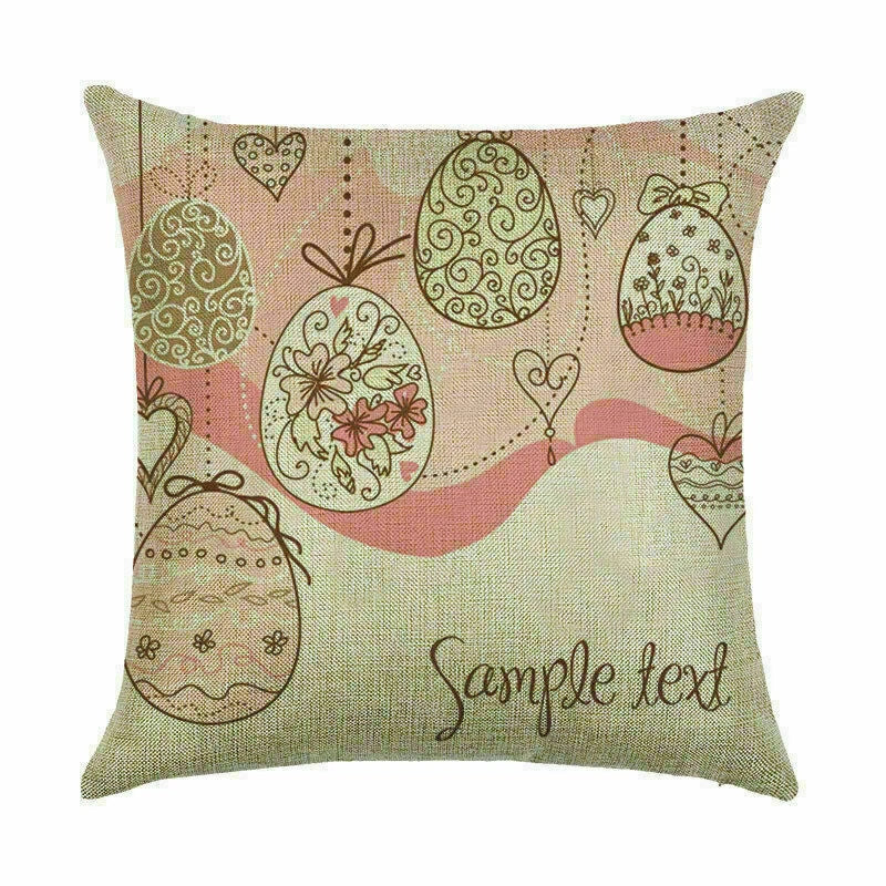 Pillow Christmas Case Sofa Car Throw Home Cover Cushion Decor Santa