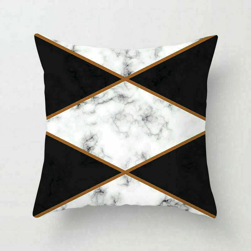 18inch Geometric Polyester Throw Pillow Cases Sofa Home Cover Cushion Decoration
