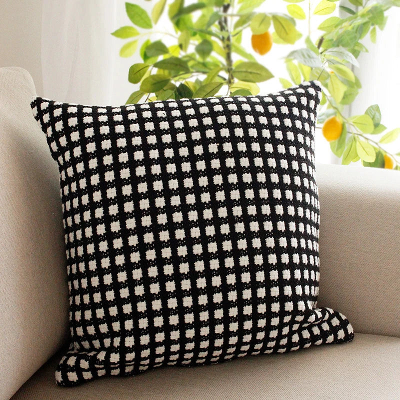 18"x18" Cotton Fabric Throw Pillow Covers Sofa Bed Cushion Cover Case Decorative