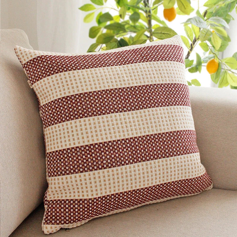 18"x18" Cotton Fabric Throw Pillow Covers Sofa Bed Cushion Cover Case Decorative