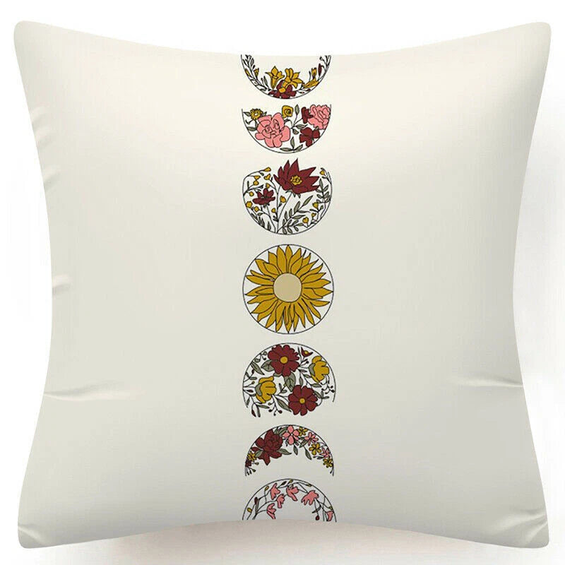 ⭐⭐18x18" Black White Throw PILLOW COVER 2-Sided Decorative Sofa Bed Cushion Case