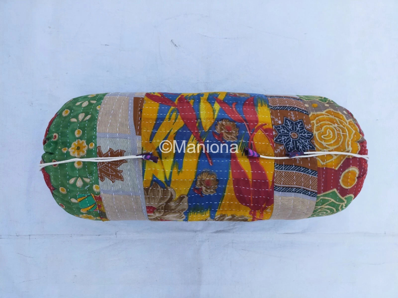 Assorted Sofa/Bed Decor Kantha Bolster 5 Pieces Cushion Cover YogaTubalor Pillow