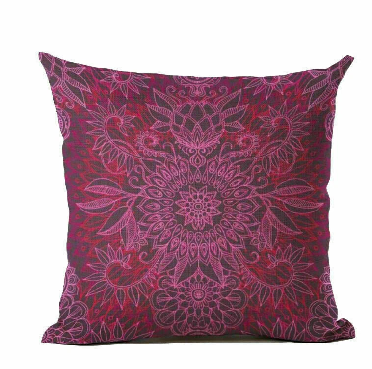 Cover 18" Case / Vintage Cushion pillow Boho Sofa Pattern
