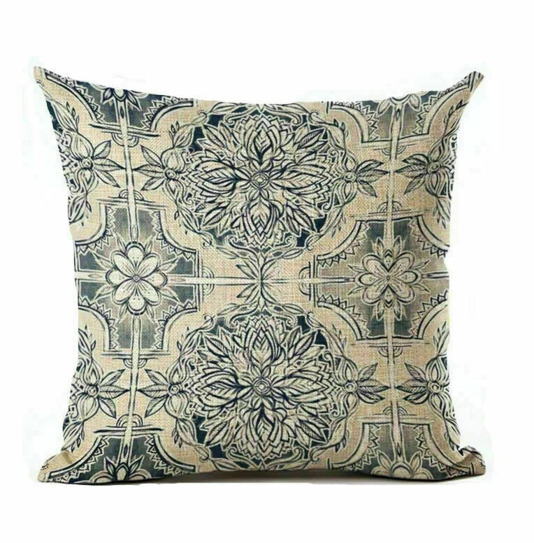 Cover 18" Case / Vintage Cushion pillow Boho Sofa Pattern