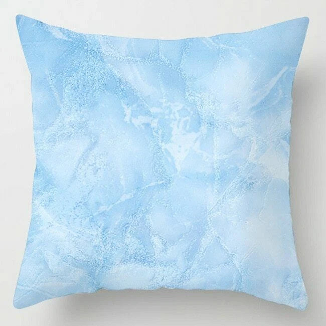 45*45cm Geometric Marble Pillowcover Sofa Decor Pillowcase Bedroom Cushion Cover
