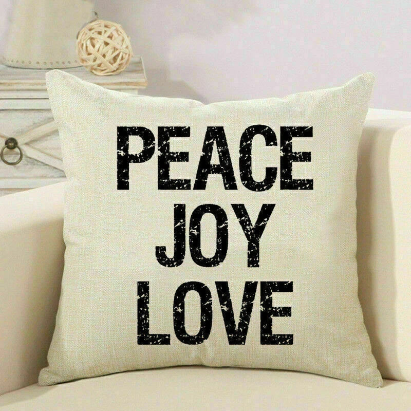 Cushion Pillow Throw Square Waist Home Case Sofa Cover Decorative