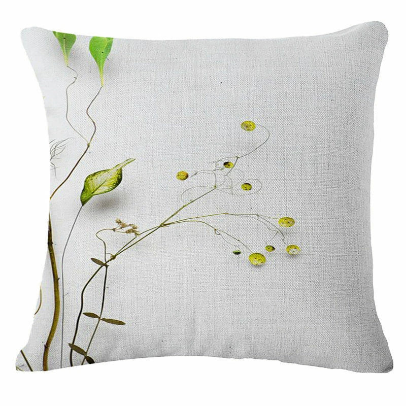 Flower Fresh Pillow Case Sofa Waist Throw Cushion Cover Home Decor