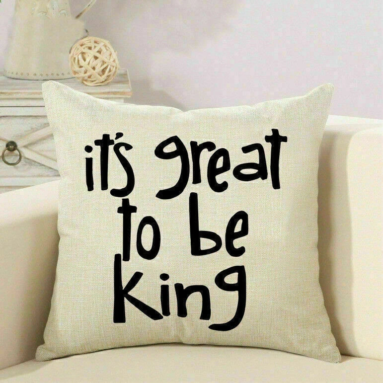 Cushion Pillow Throw Square Waist Home Case Sofa Cover Decorative