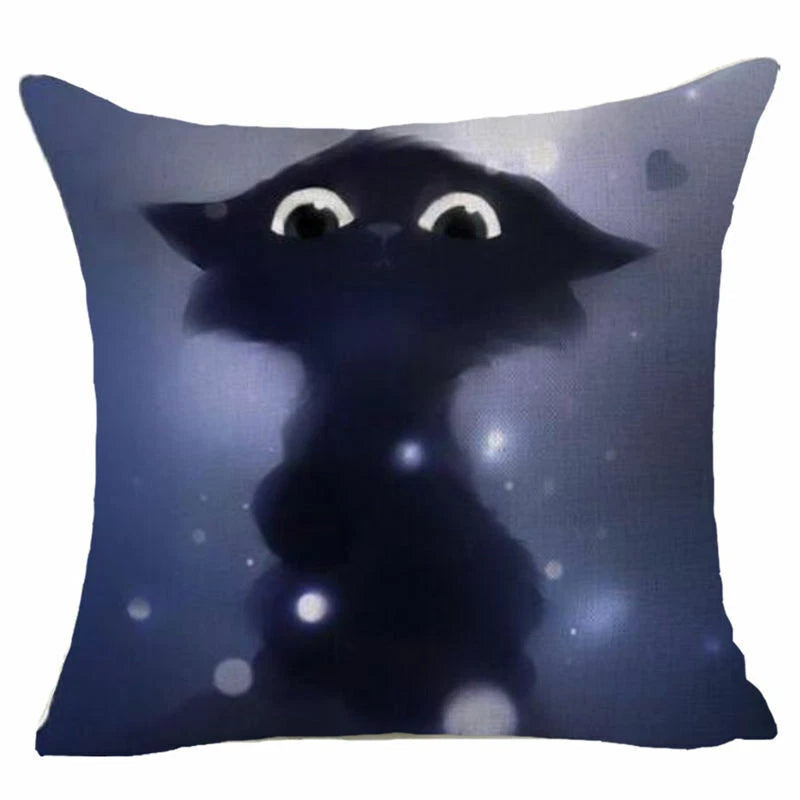 18'' 3D Animal Throw Chair Seat Pillow Case Cover Sofa Waist Cushion Cover