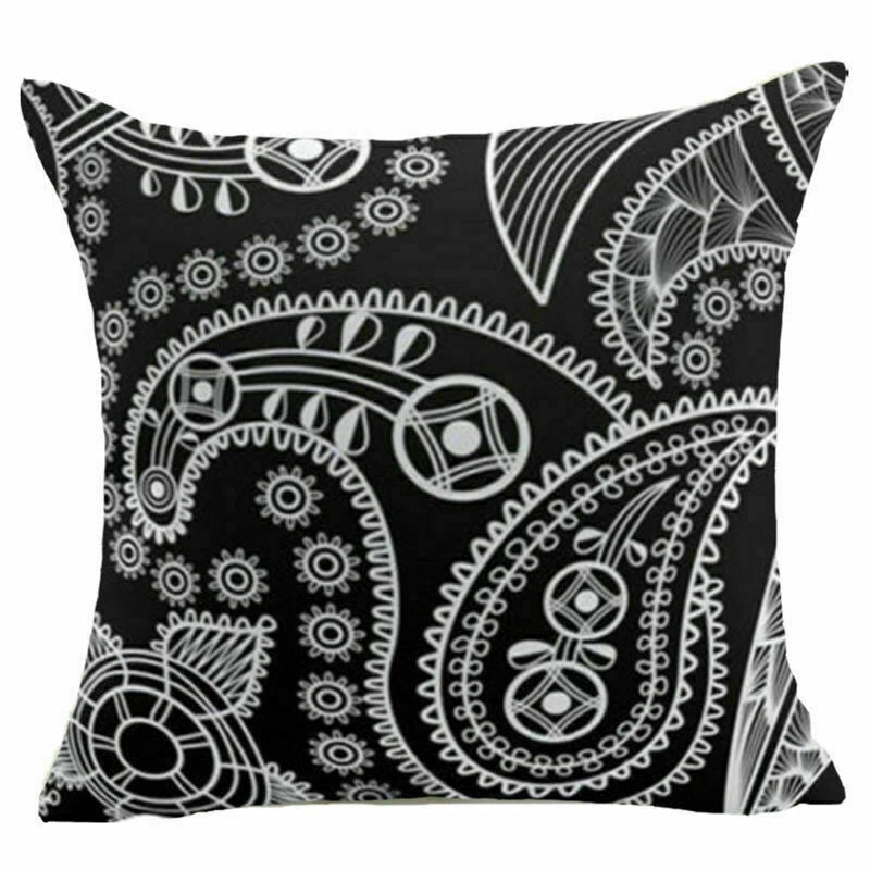 Cover Cushion Sofa Chair Case Seat 18"*18"Square Waist Cover Throw pillow pillow