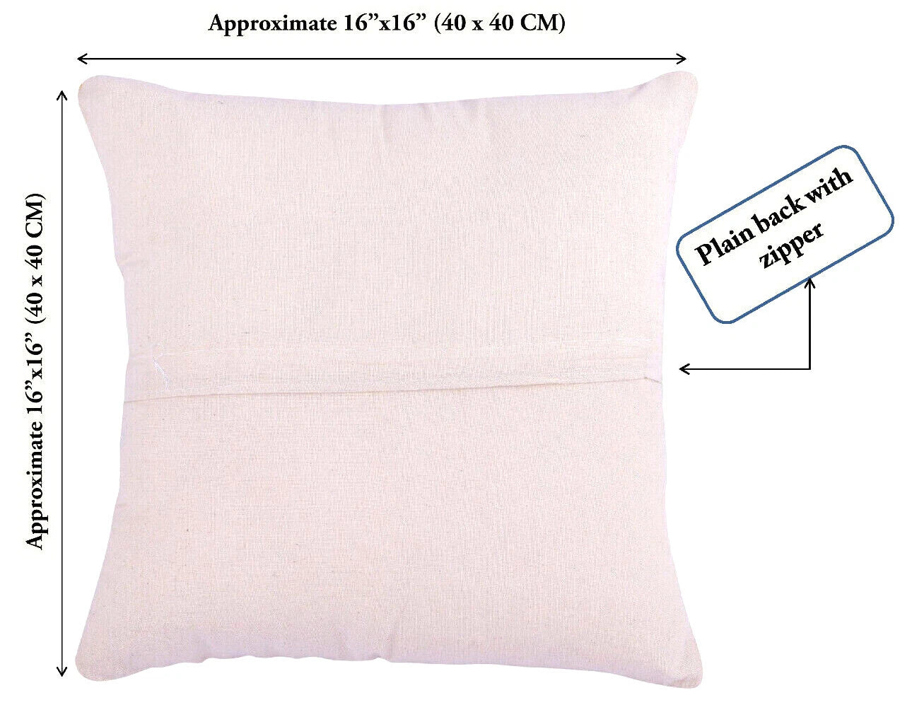 Indian Suzani Evil Eye Hamsa Embroidery Cushion Covers Bed Sofa Pillow Case 40CM
