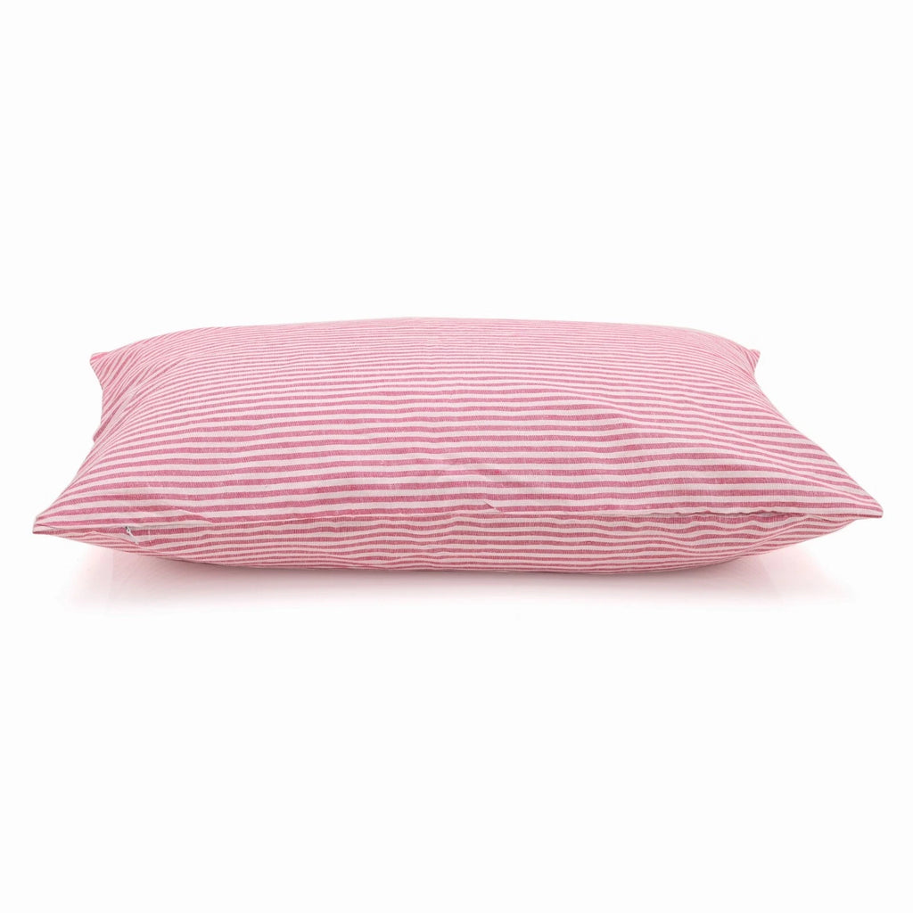 Cotton Pillow Case Cover Home Sofa Bad Decor Striped Throw Cushion Cover-18x28