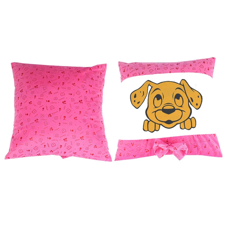 10Pcs Heart Shape Sublimation Blank Pillow Case Home Sofa Car Decor DIY Printed