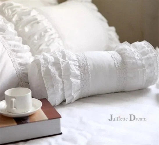 Top Floral Lace Cushion Bedding Cute Throw Pillow CASE Cushions Sofa PillowCASE