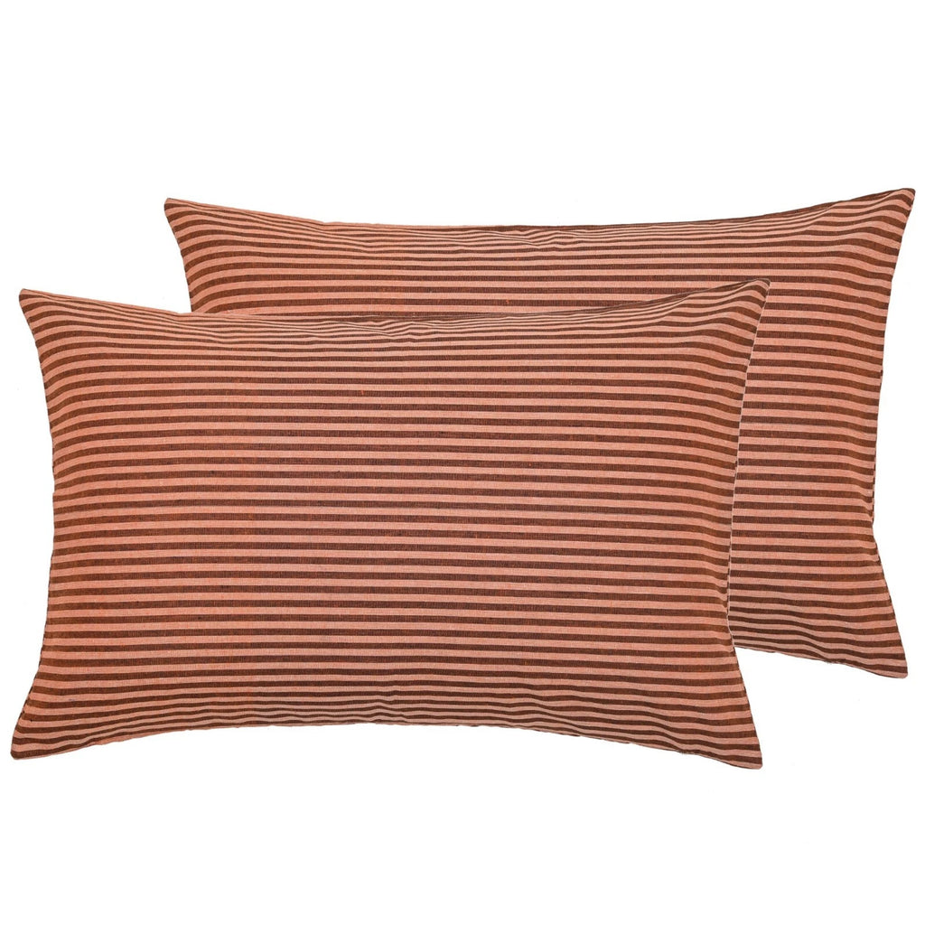 Cotton Throw Pillow Cover Striped Cushion Case Covers Home Sofa Decor 18 x 28"