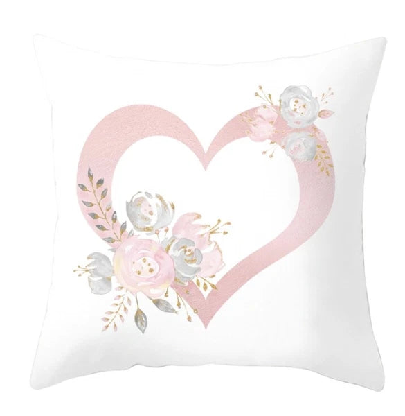 New UK LETTER POLYESTER CUSHION COVER PILLOW CASE WAIST THROW HOME SOFA DECOR