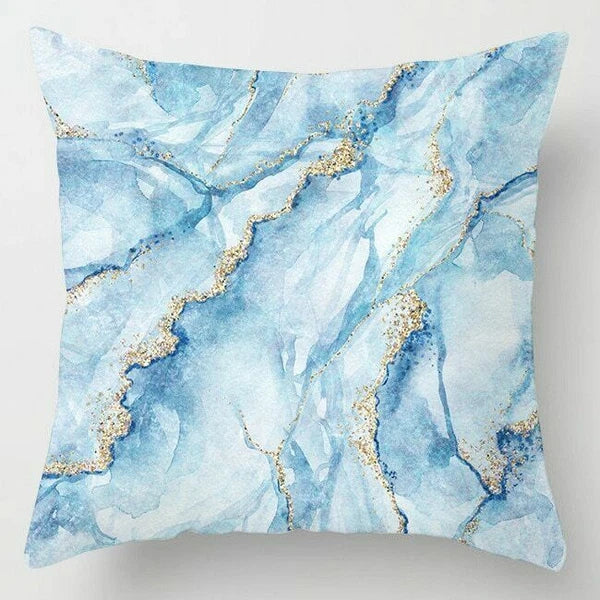 45*45cm Geometric Marble Pillowcover Sofa Decor Pillowcase Bedroom Cushion Cover