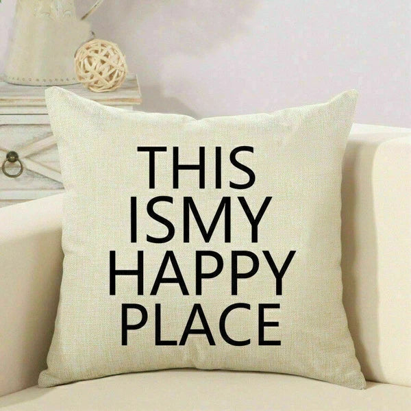 Cushion Pillow Throw Square Waist Home Case Sofa Cover Decorative
