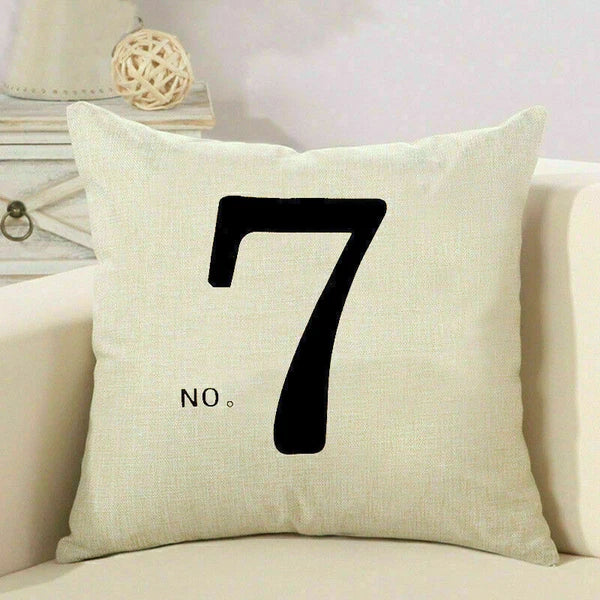 Cushion Pillow Throw Square Waist Home Case Sofa Cover Decorative