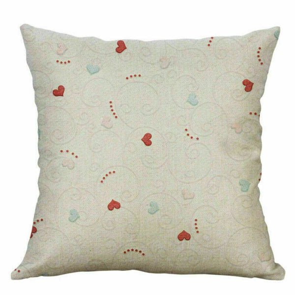Decor case sofa pillow cover Floral cushion waist Home 18'' Retro